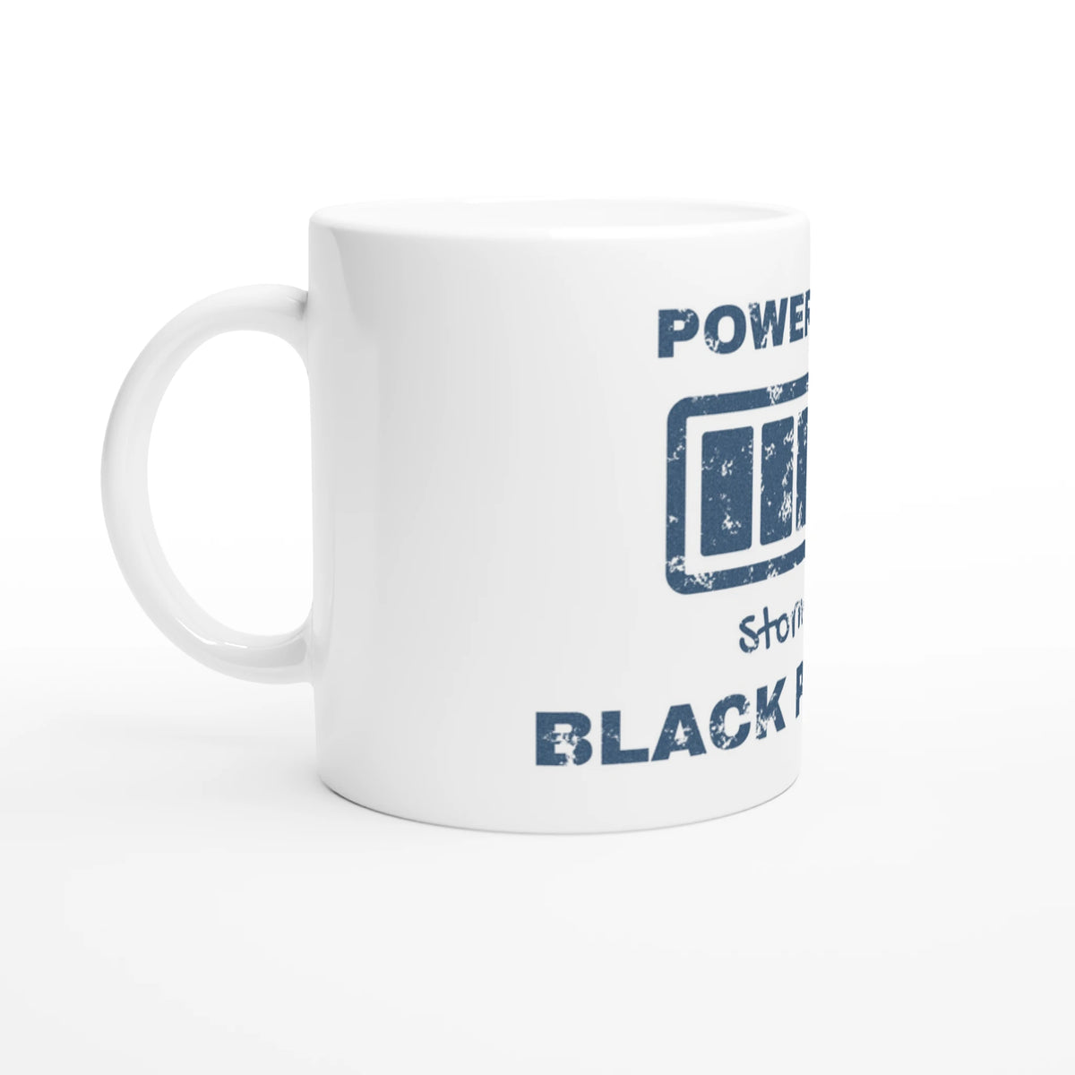 Powered by Stornoway Black Pudding ceramic mug - view 6