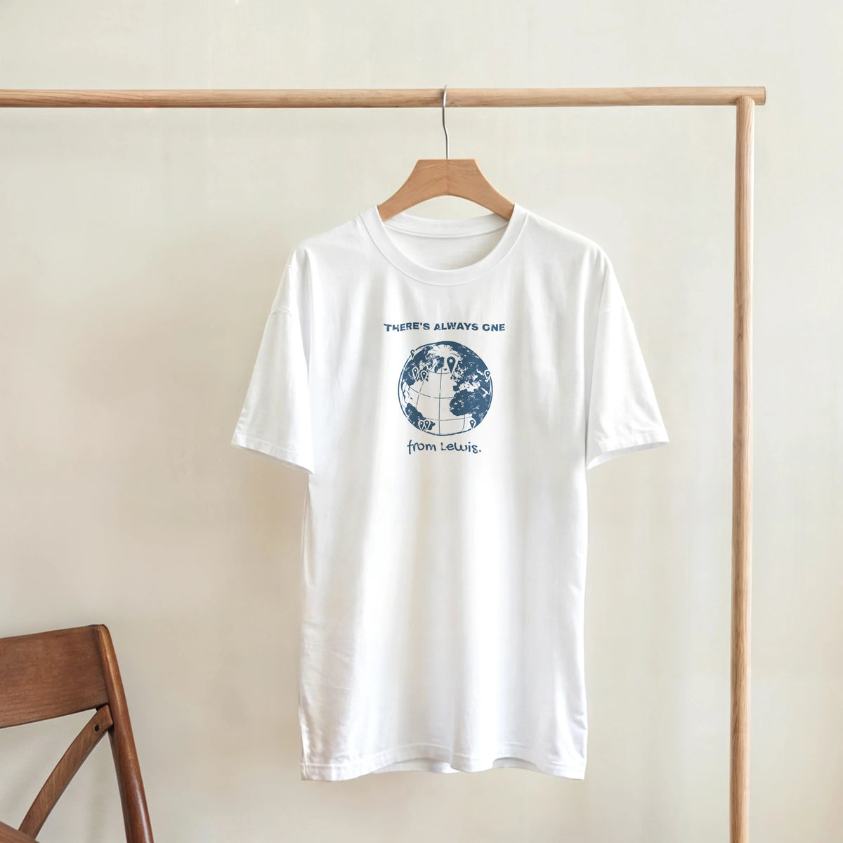 There's Always One From Lewis t-shirt - view 8