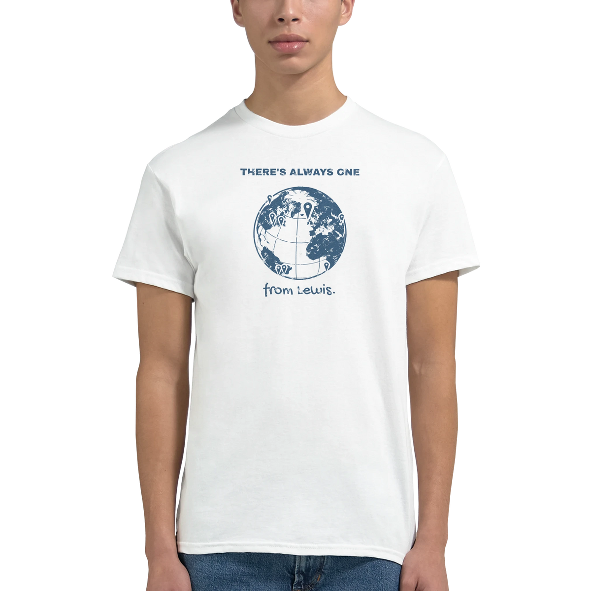 There's Always One From Lewis t-shirt - view 10